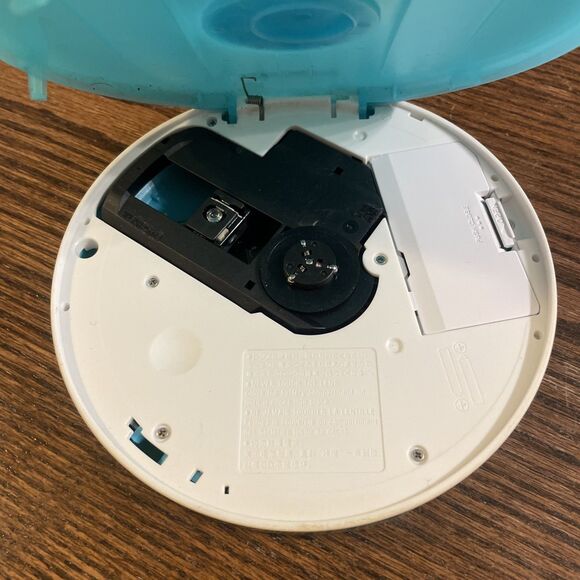 Sony CD Walkman D-EJ001 Portable CD Player Aqua Blue And White, Tested, USED - Picture 2 of 7